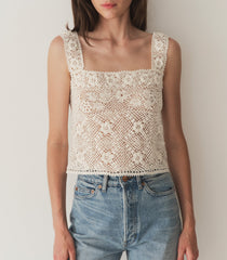 EDWINA TOP -- PEARL | SUMMER 24