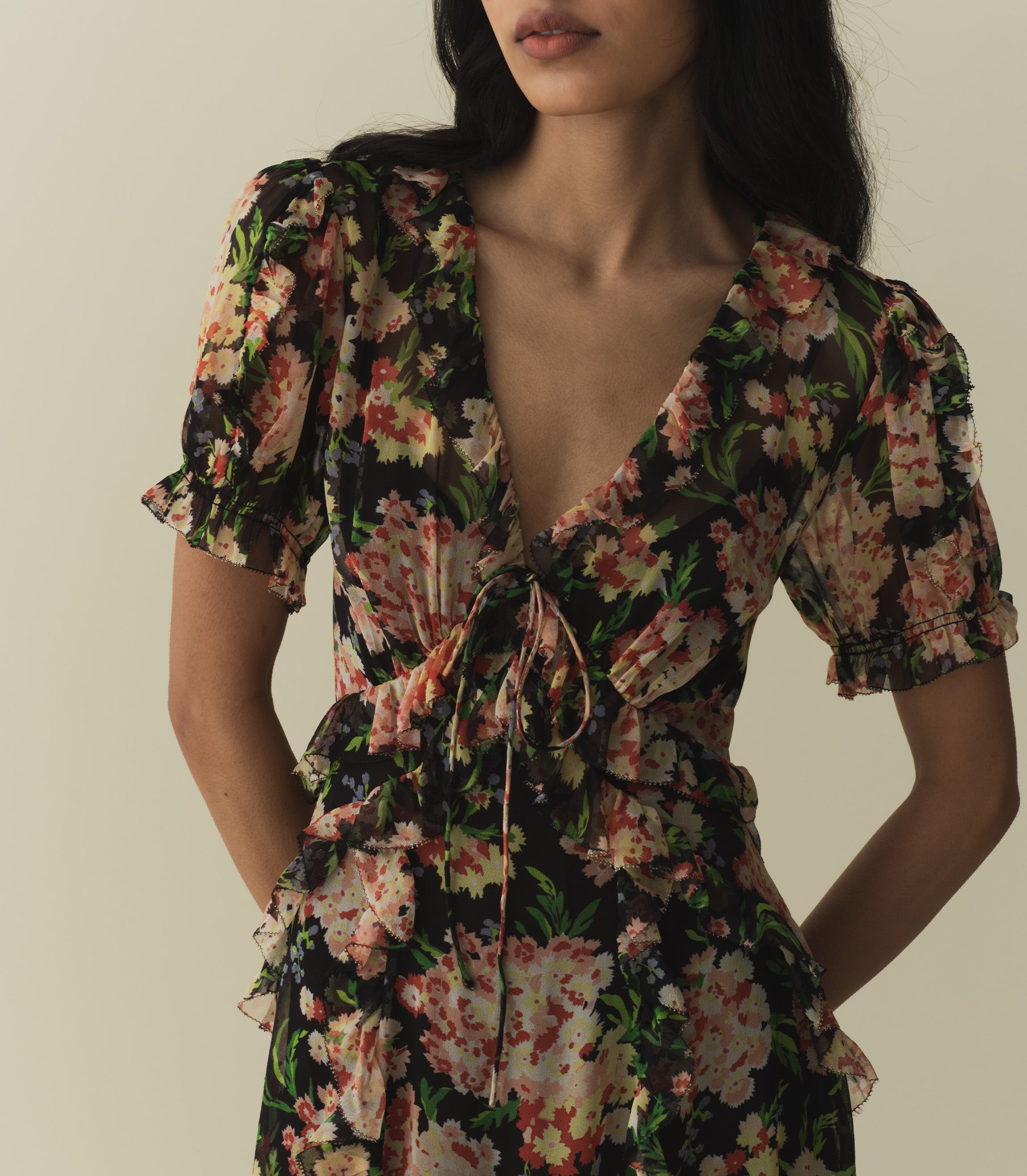 ELISABETH DRESS -- MEADOW MIRAGE | SPRING 24