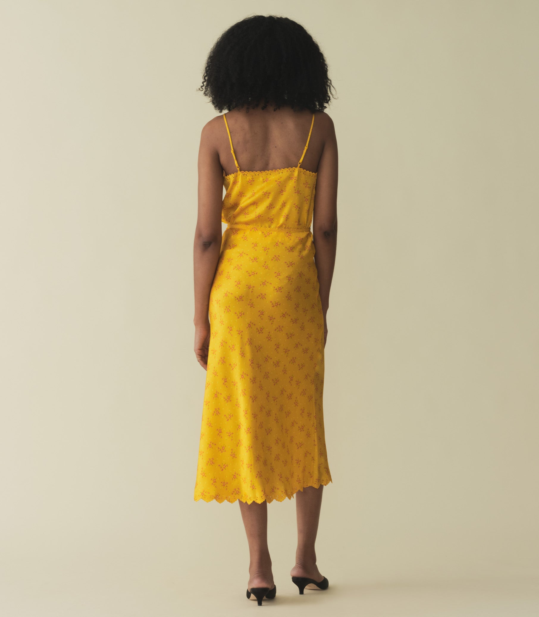 ELISE TOP -- GOLDENROD HILLSIDE HEATHER | SPRING 24