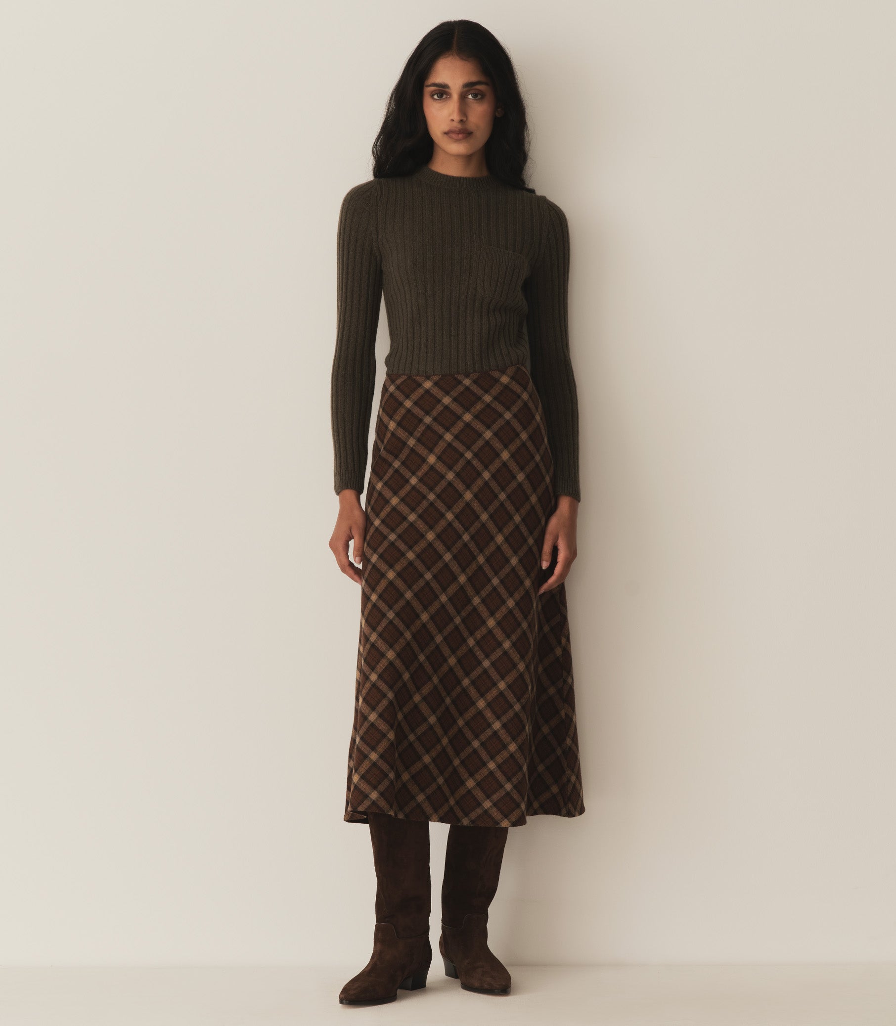 ELOWEN SKIRT -- CORNWALL PLAID | FALL 24