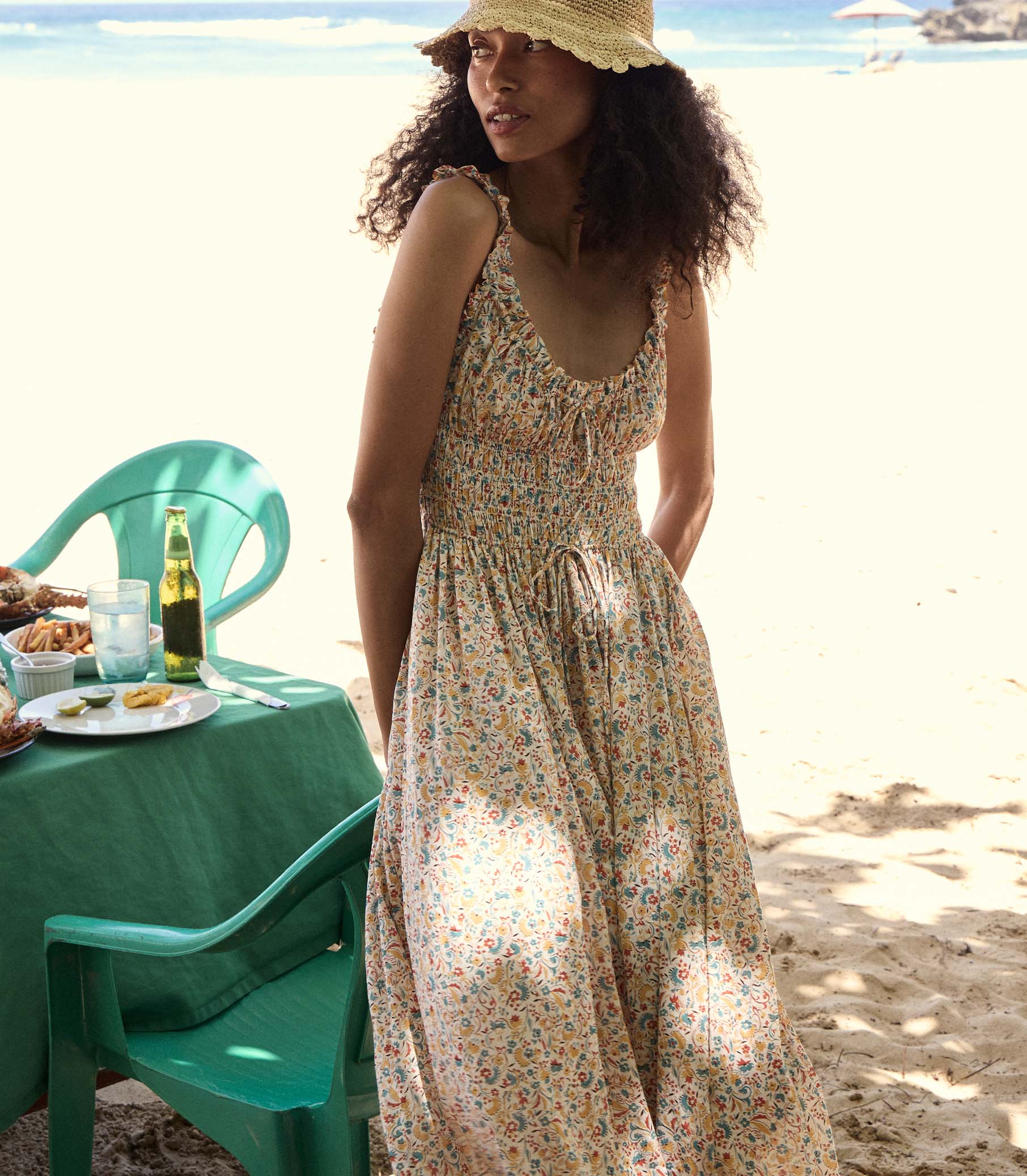 EMMARETTA DRESS -- WILD CLOVER FLORAL | SUMMER 24