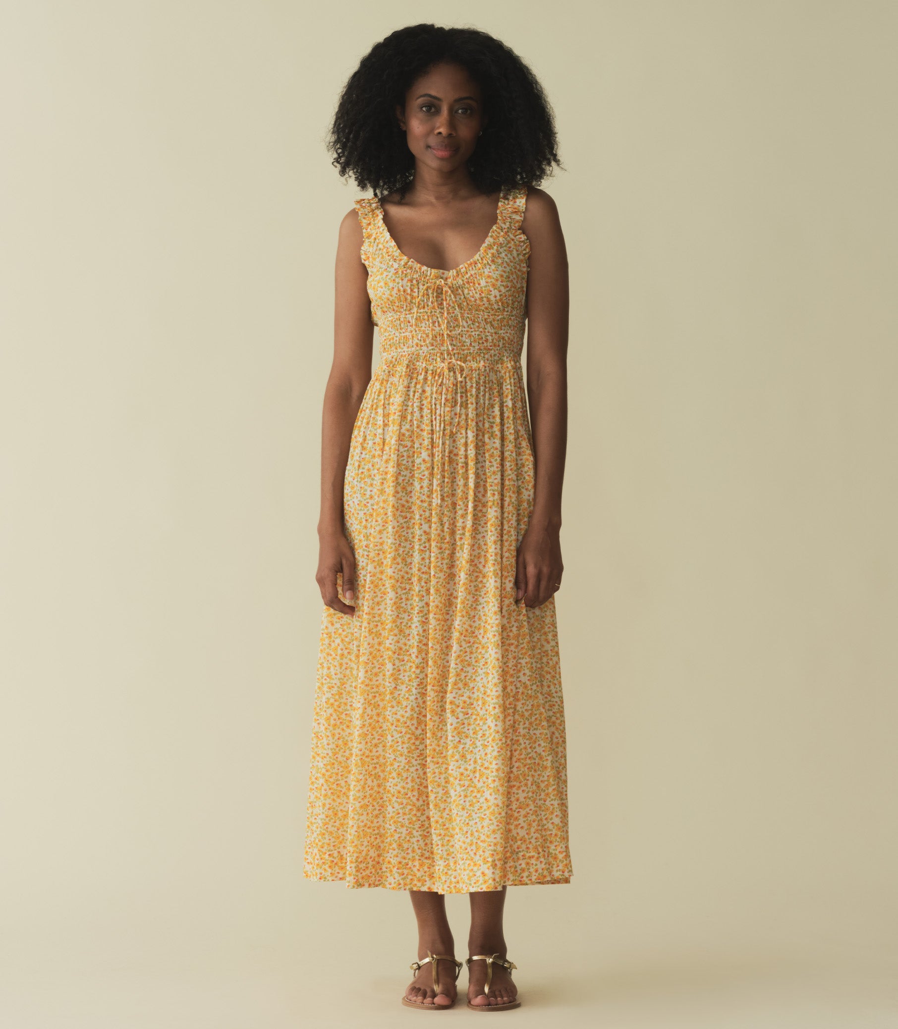 EMMARETTA DRESS -- CLEMENTINE DAISY FIELDS | SPRING 24