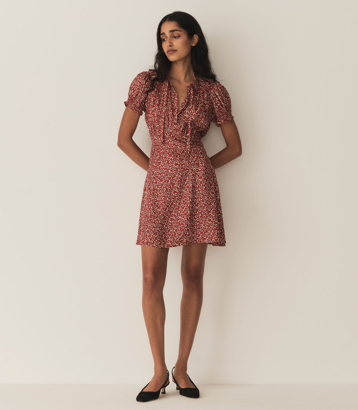 EVIENNE DRESS -- AMELINE DITSY | FALL 24