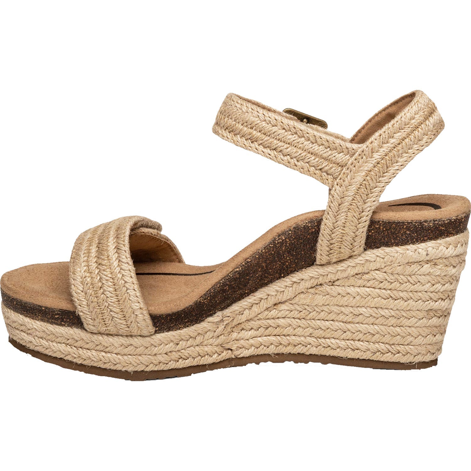 Women's Aetrex Sydney Natural Jute