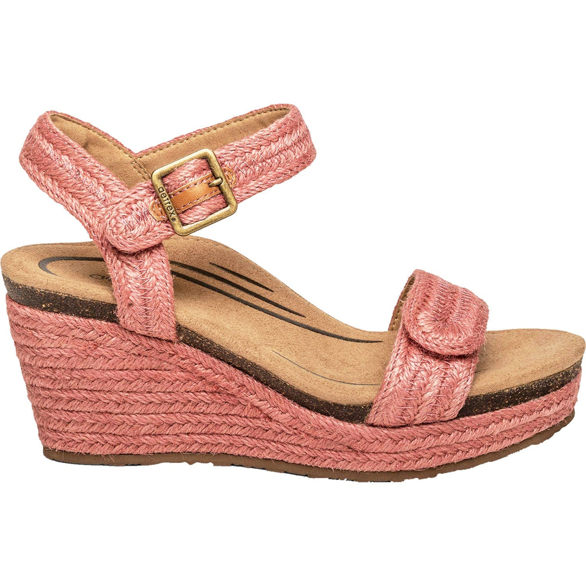 Women's Aetrex Sydney Raspberry Jute