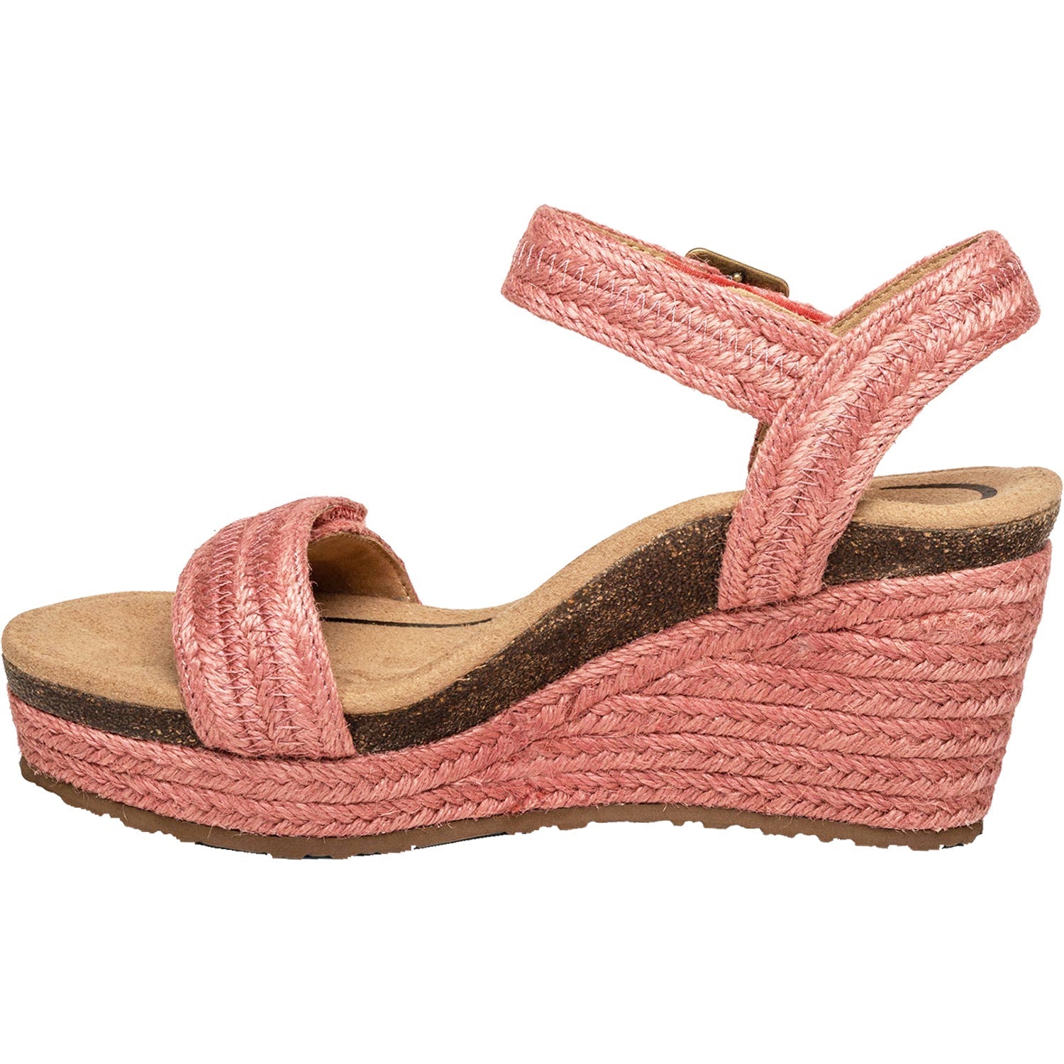 Women's Aetrex Sydney Raspberry Jute