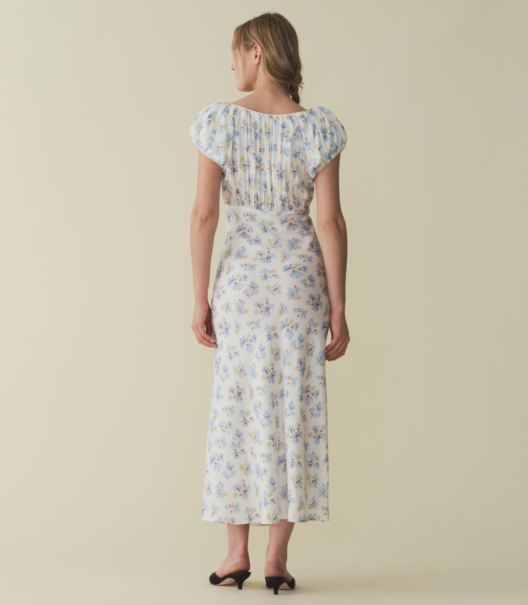 FLORENCIA DRESS -- BLEU FROLICKING FLORAL | SPRING 24