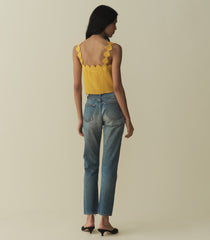 FLORES TOP -- GOLDENROD | SUMMER 24