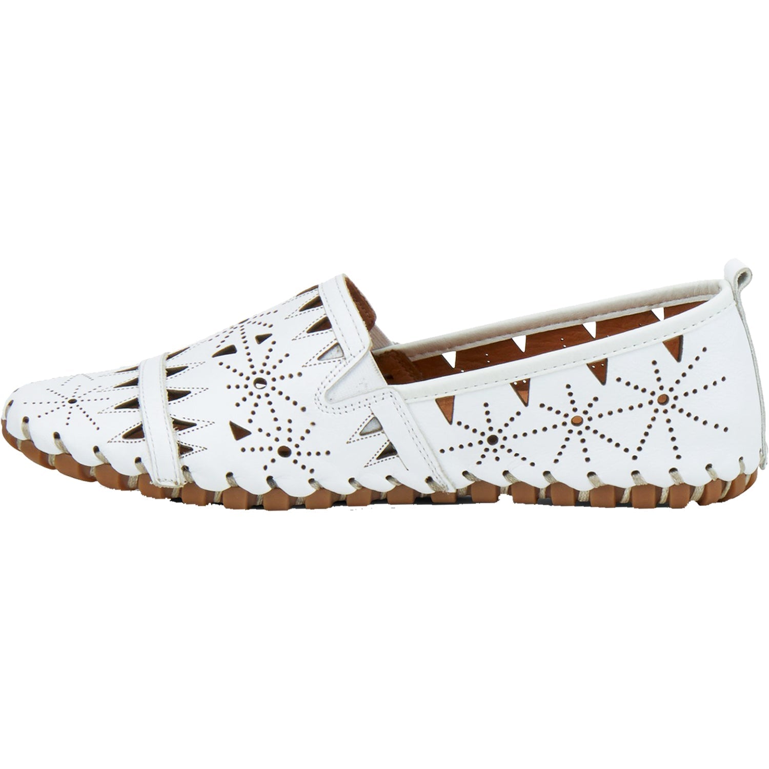 Women's Spring Step Fusaro White Leather