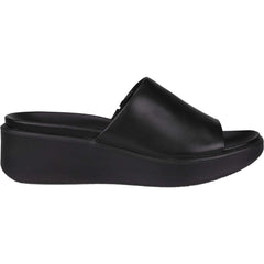 Women's Ecco Flowt Wedge LX Black Leather