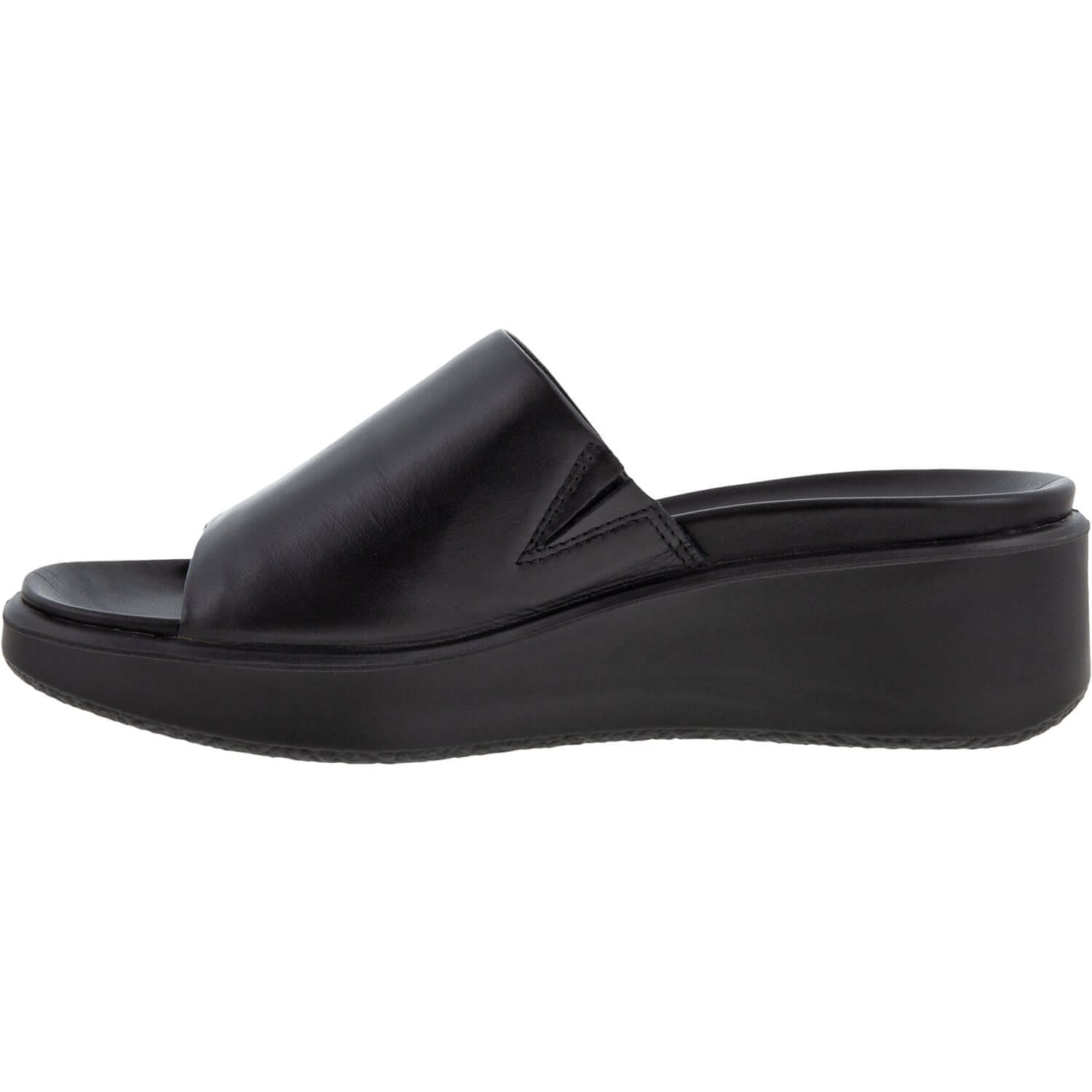 Women's Ecco Flowt Wedge LX Black Leather