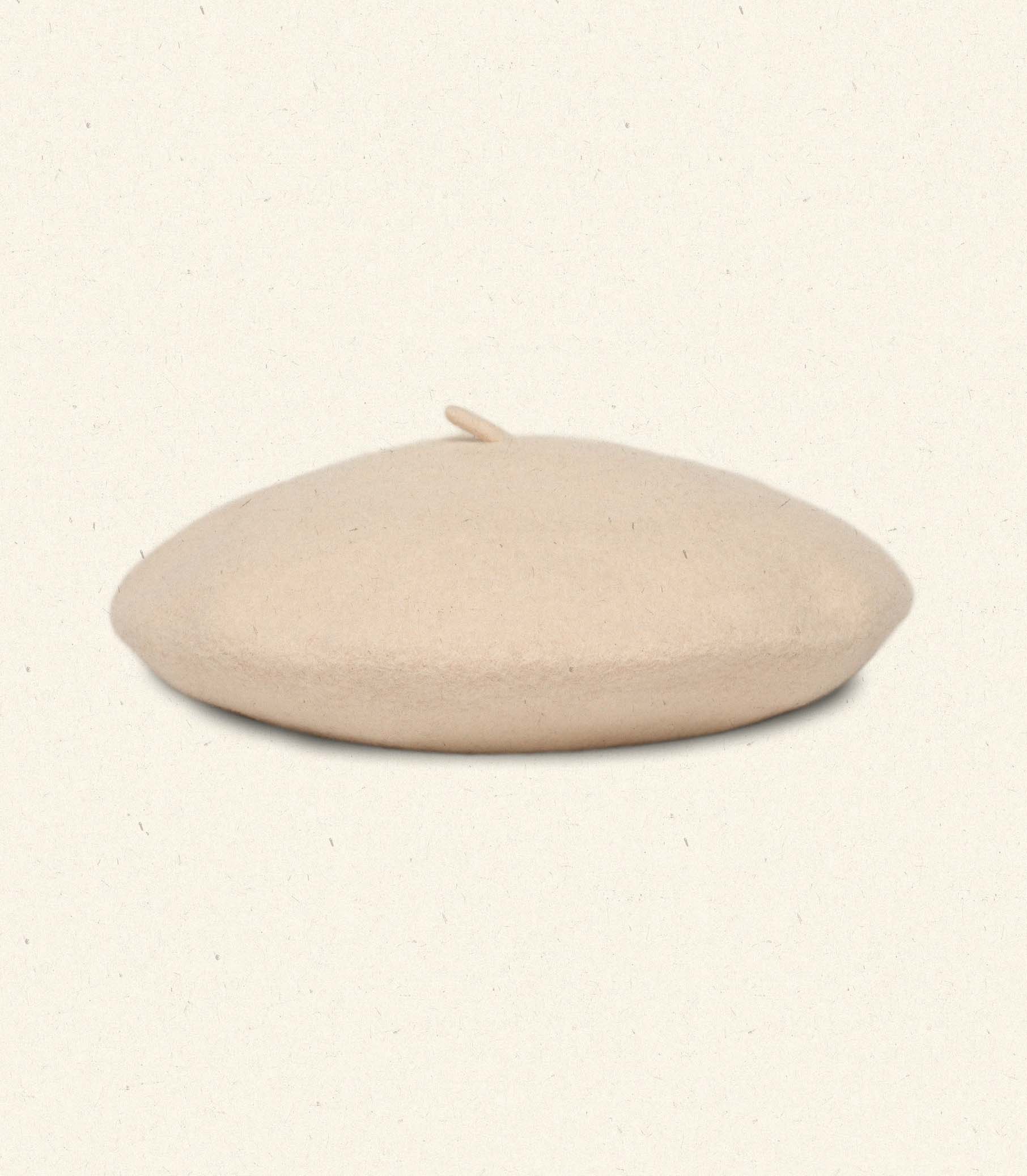 GEORGIANNA BERET -- CREAM WOOL | FALL 24