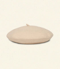 GEORGIANNA BERET -- CREAM WOOL | FALL 24