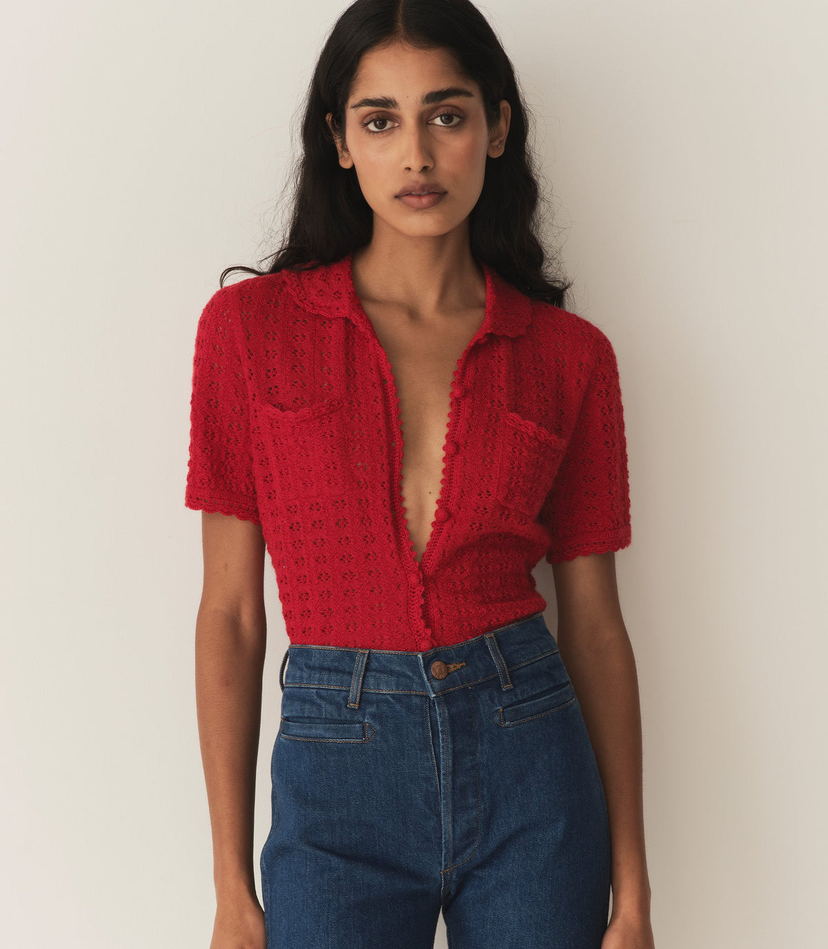 GLORIANA TOP -- WILD CHERRY | FALL 24