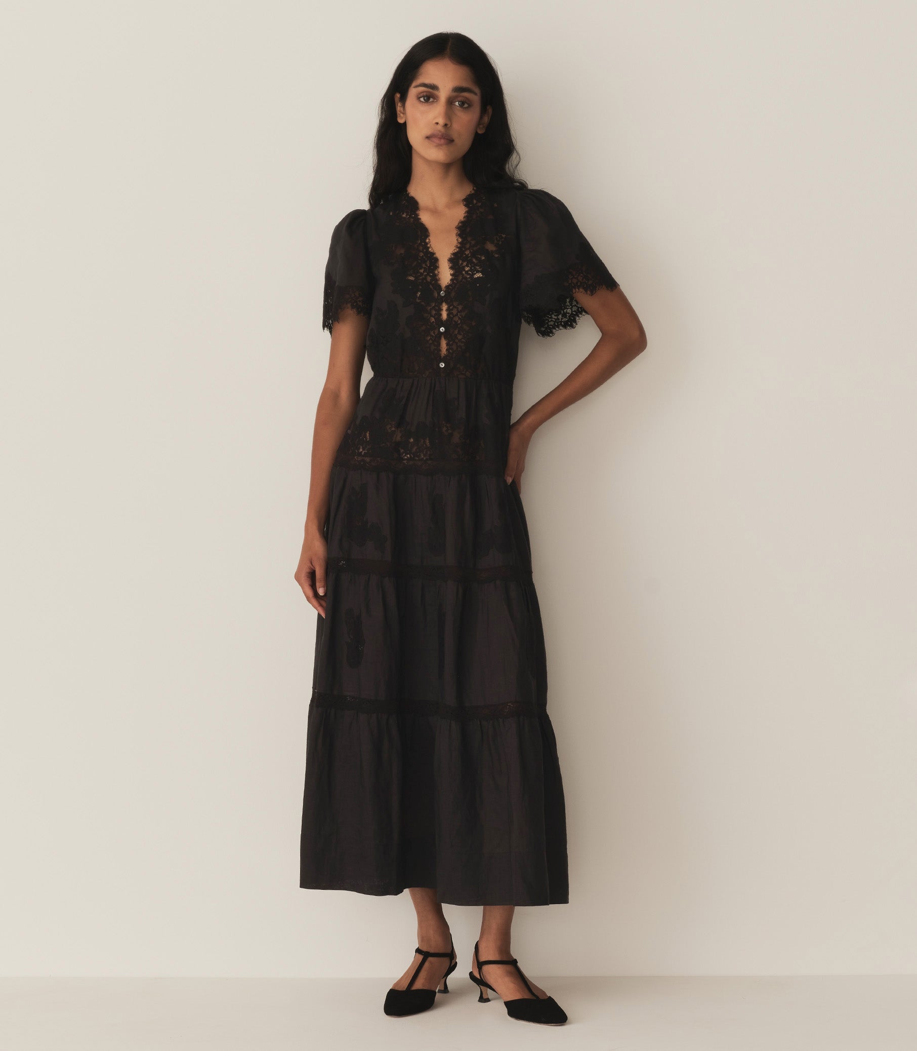 GRACIELLA DRESS -- BLACK | FALL 24