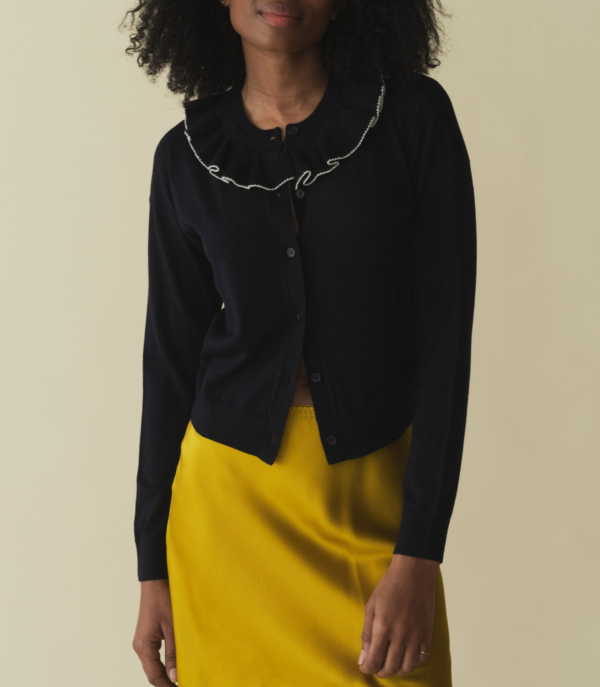 GRAZIA CARDIGAN -- NAVY | SPRING 24