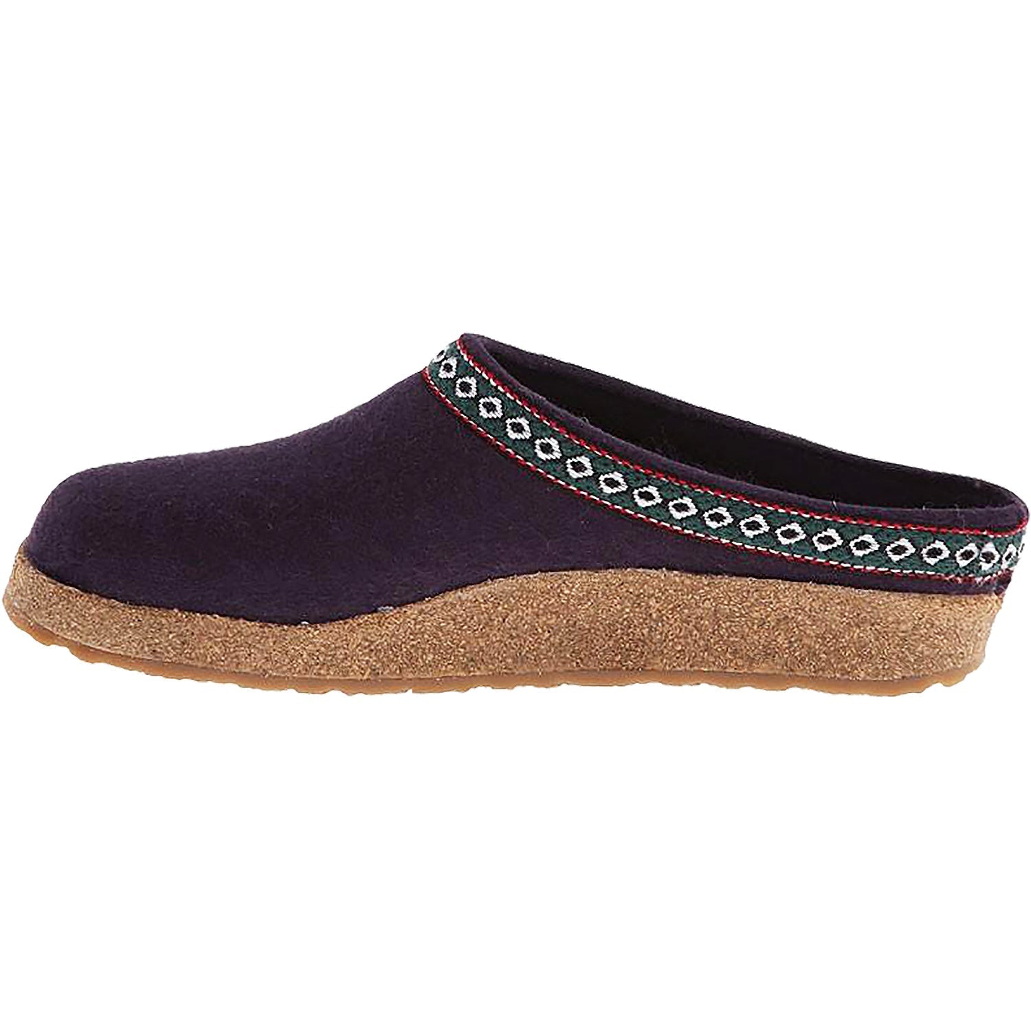 Women's Haflinger GZ Eggplant Wool