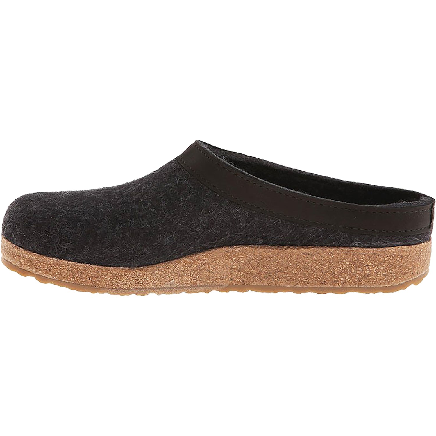 Unisex Haflinger GZL Charcoal Wool Felt