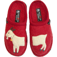 Women's Haflinger Goat Paprika Wool