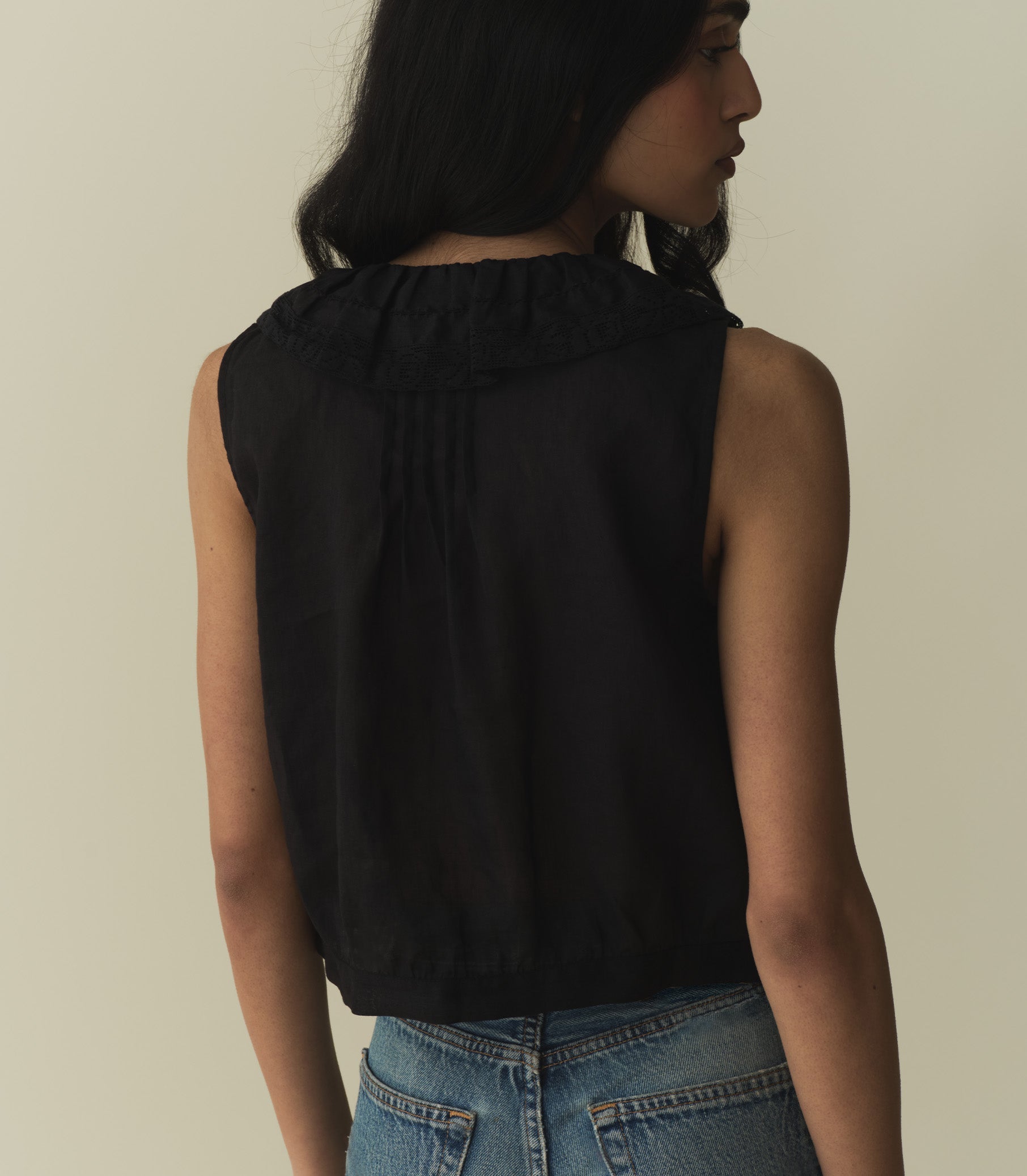 HALETTE TOP -- BLACK | SPRING 24