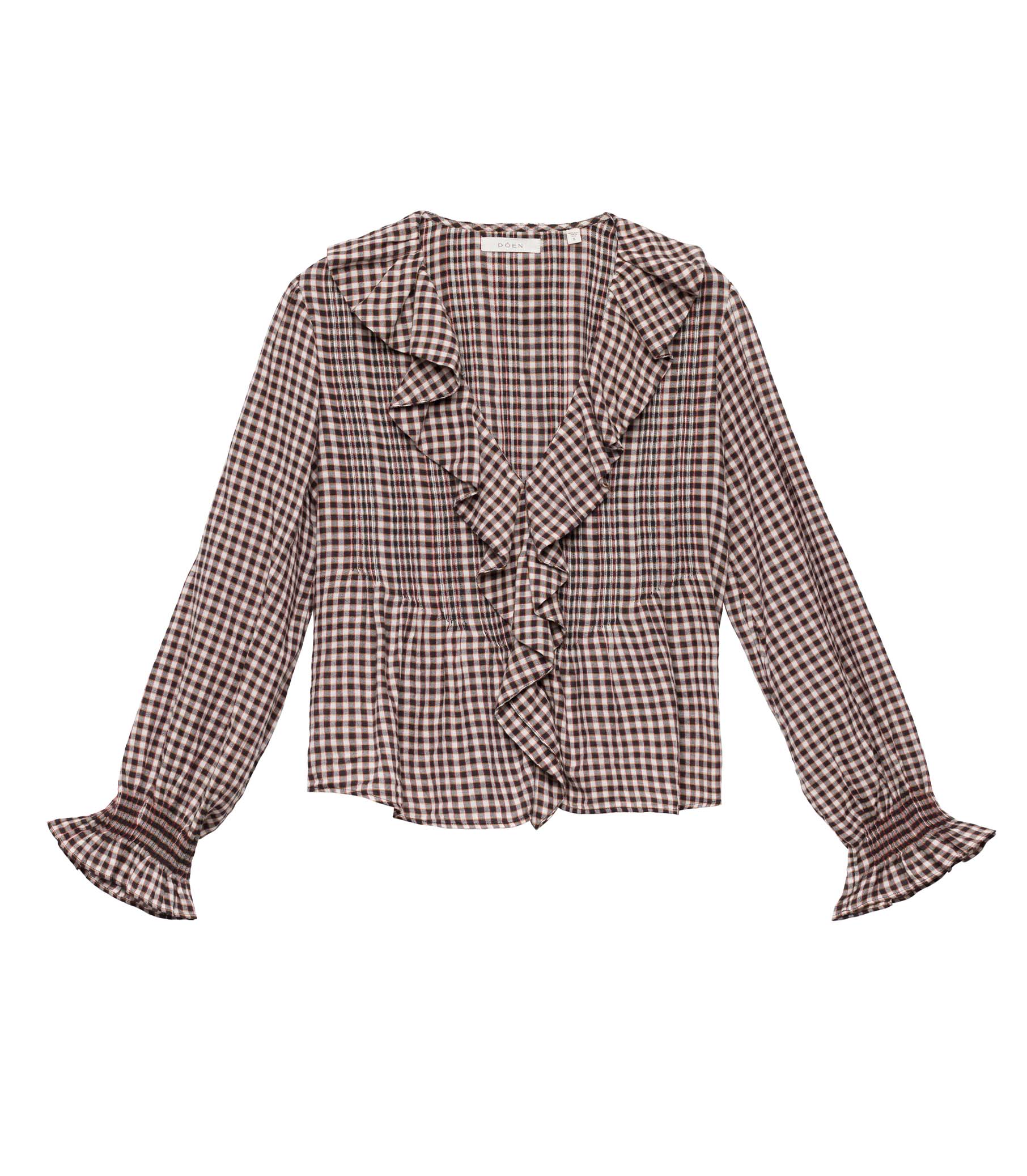 HARDY TOP --DELPHINE PLAID | FALL 24