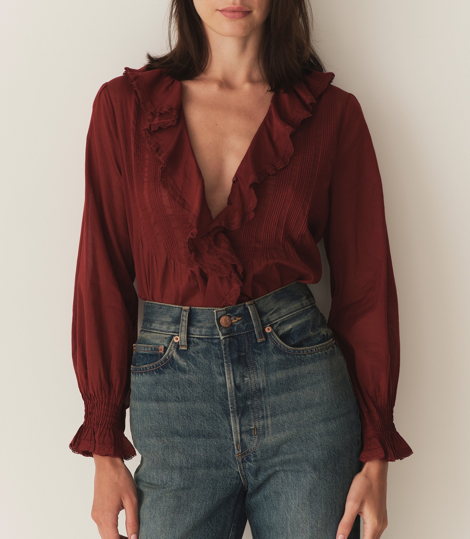 HARDY TOP -- DEEP CRIMSON | FALL 24