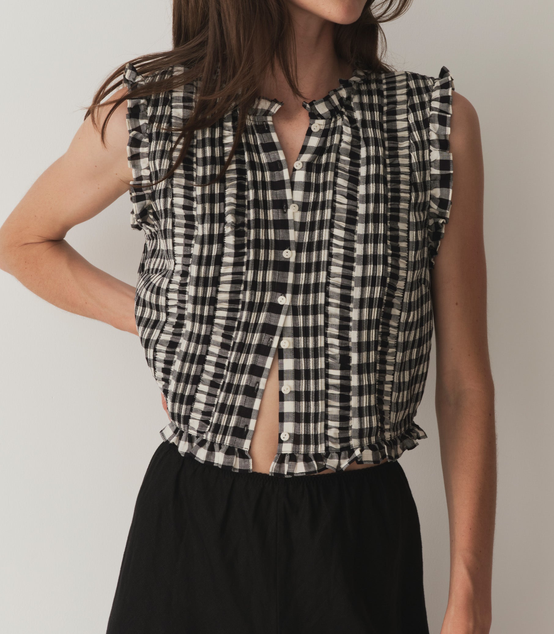 HARIETTA TOP -- MARILYN GINGHAM | SUMMER 24