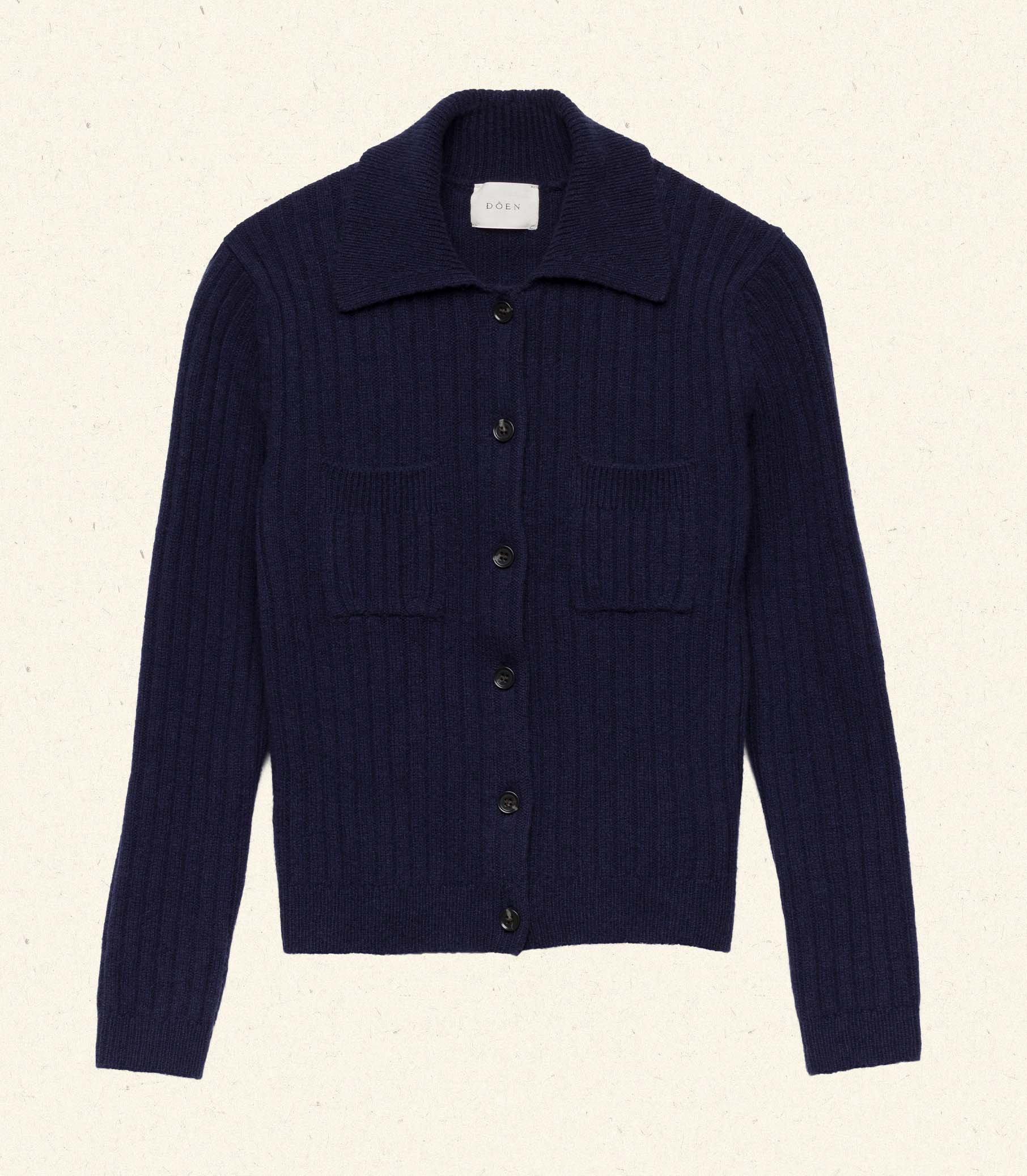 HARRINGTON CARDIGAN -- NAVY | FALL 24