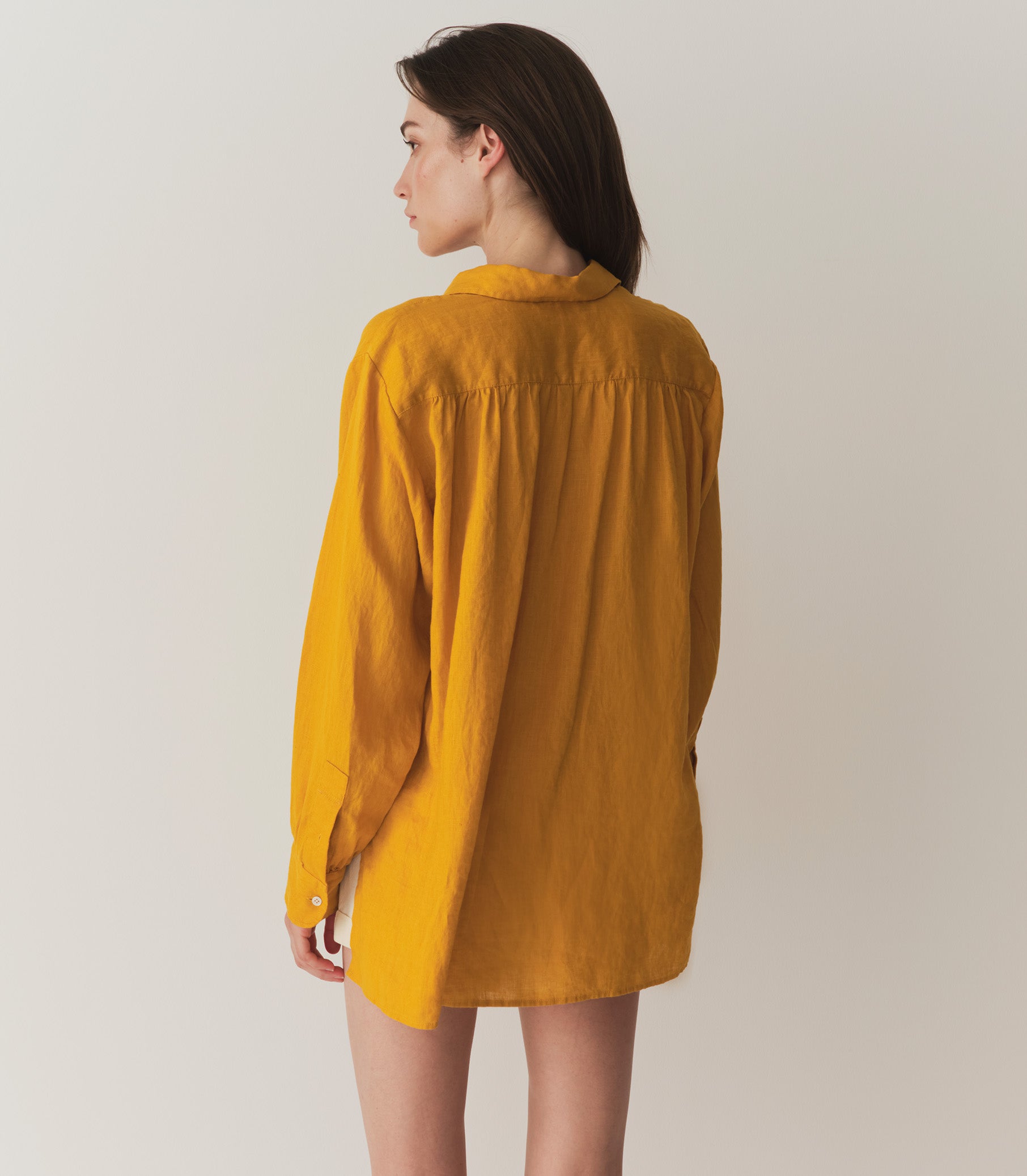 HAVA LINEN TOP -- SUNFLOWER | SUMMER 24