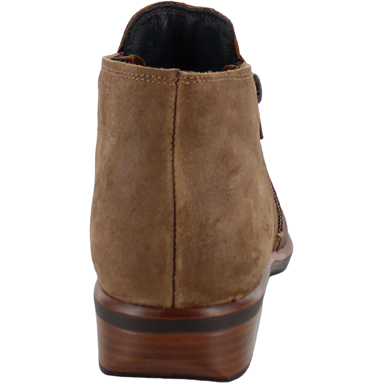 Women's Naot Helm Soft Cognac Lthr/Antique Brown Suede