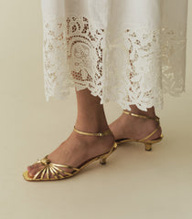 HEPBURN HEEL -- GOLD | SPRING 24