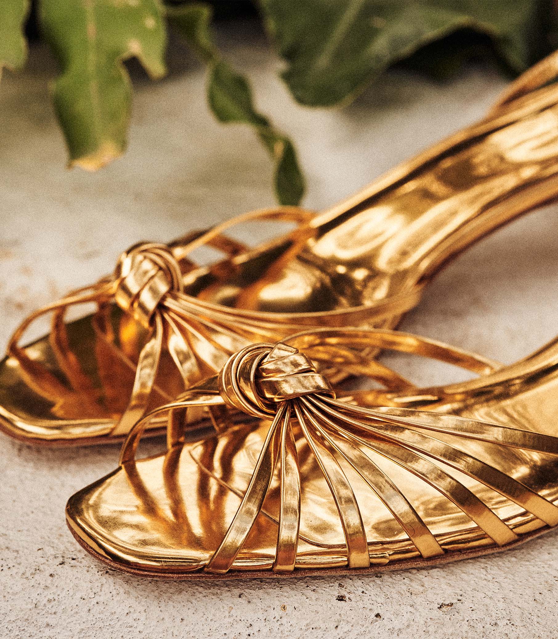 HEPBURN HEEL -- GOLD | SPRING 24