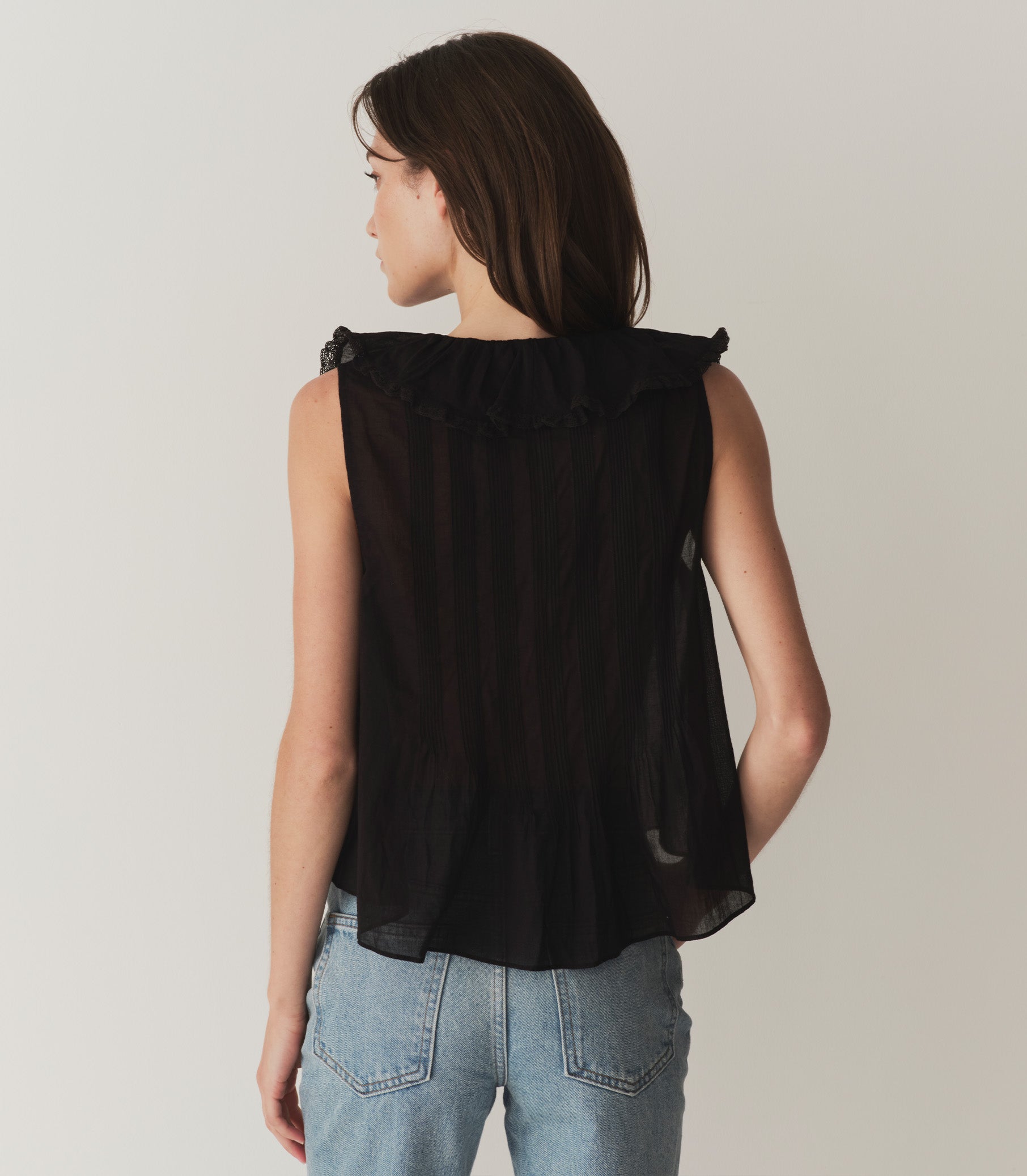 HILDA TOP -- BLACK | SUMMER 24