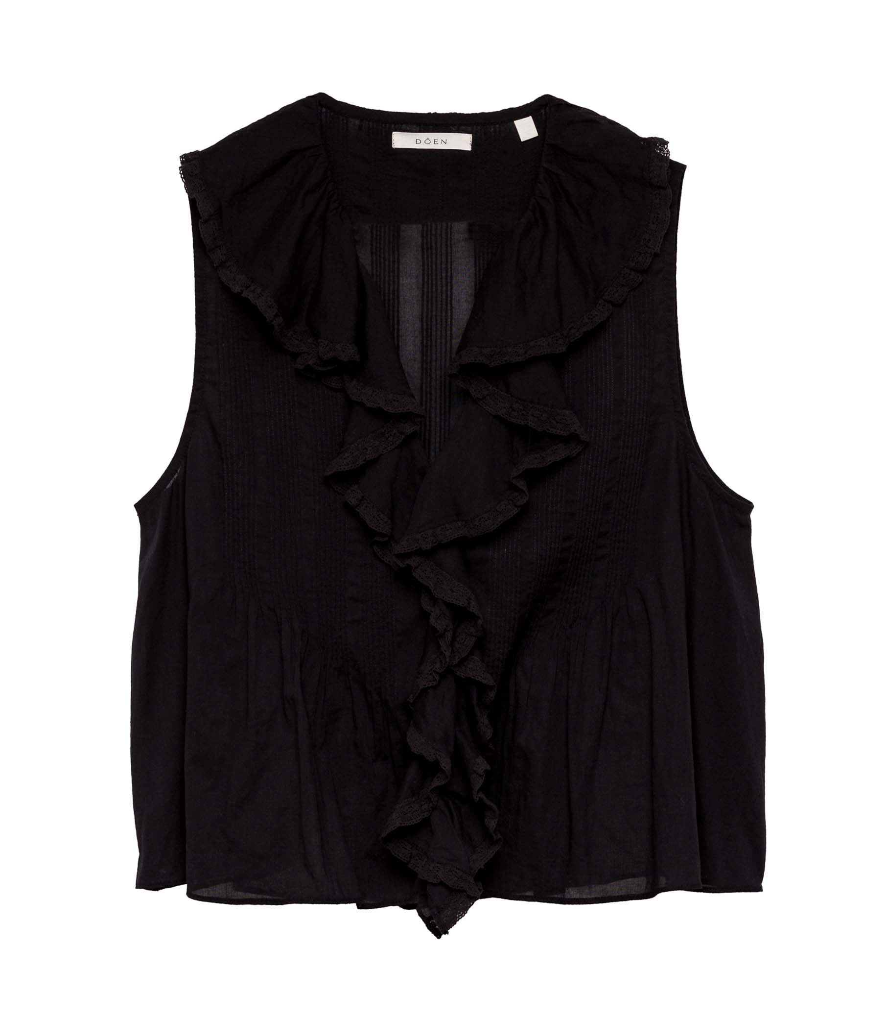 HILDA TOP -- BLACK | SUMMER 24