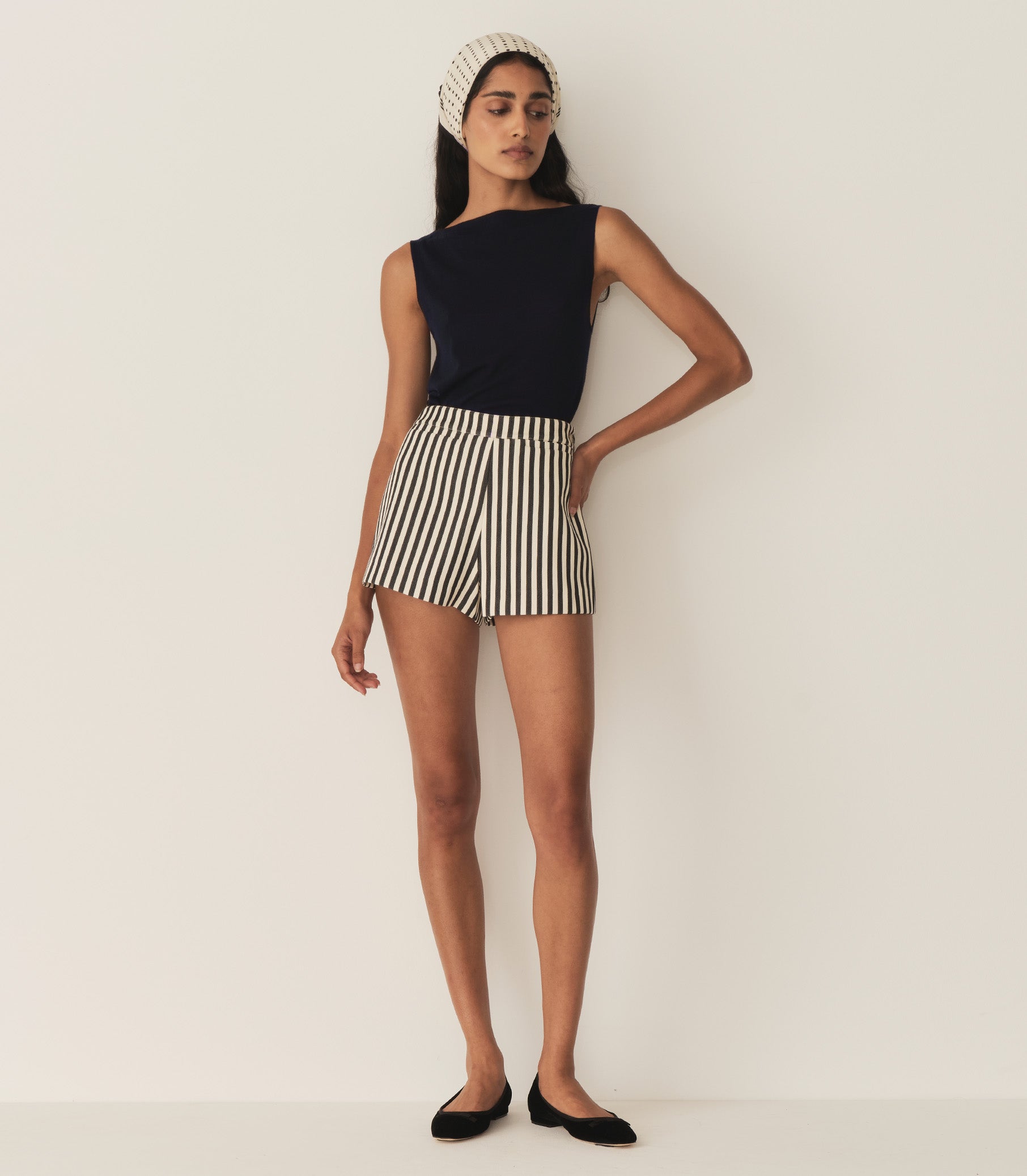 THORA SHORT -- LISBON STRIPE | FALL 24