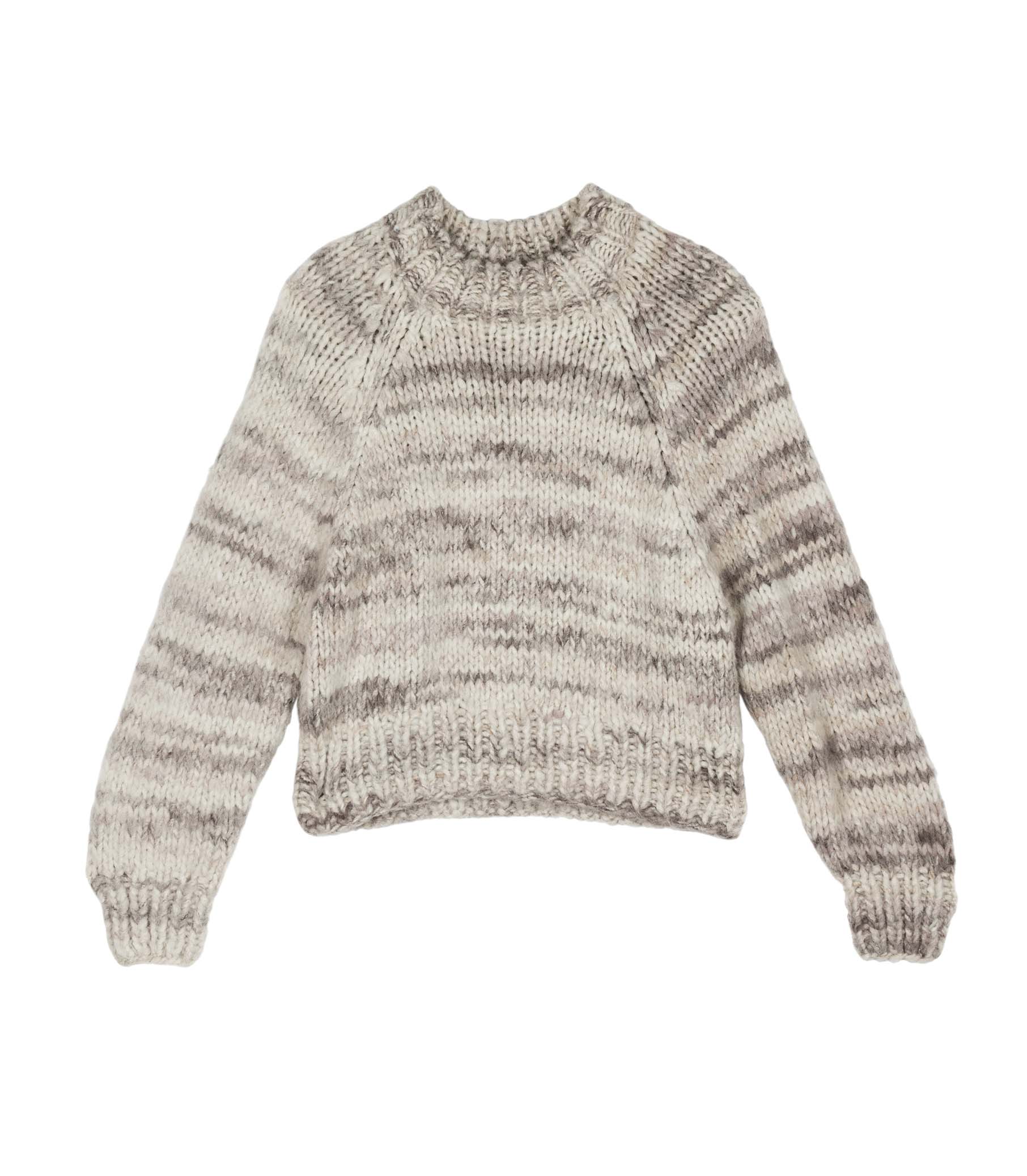 HAMPSHIRE SWEATER -- BIRCH BARK SPACE DYE | FALL 23