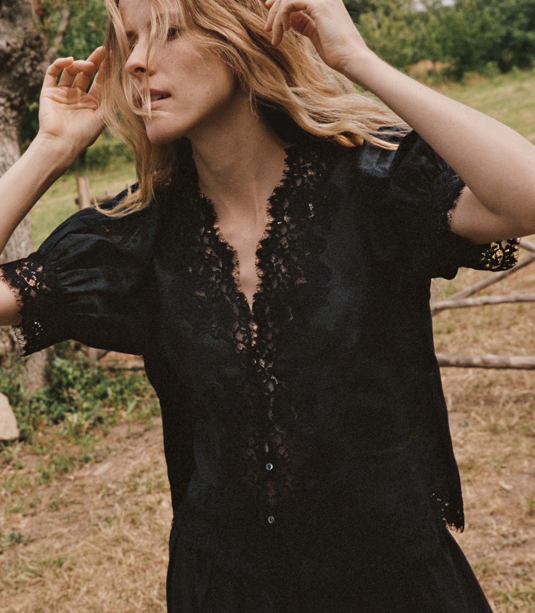 IDELLA TOP -- BLACK | FALL 24