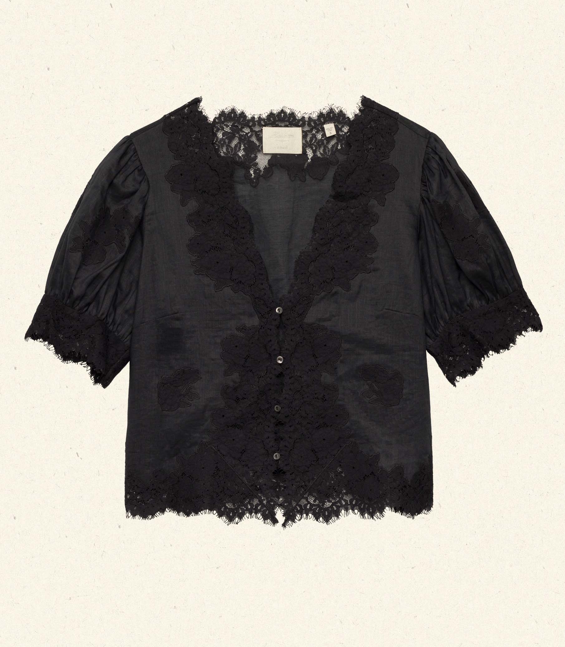 IDELLA TOP -- BLACK | FALL 24