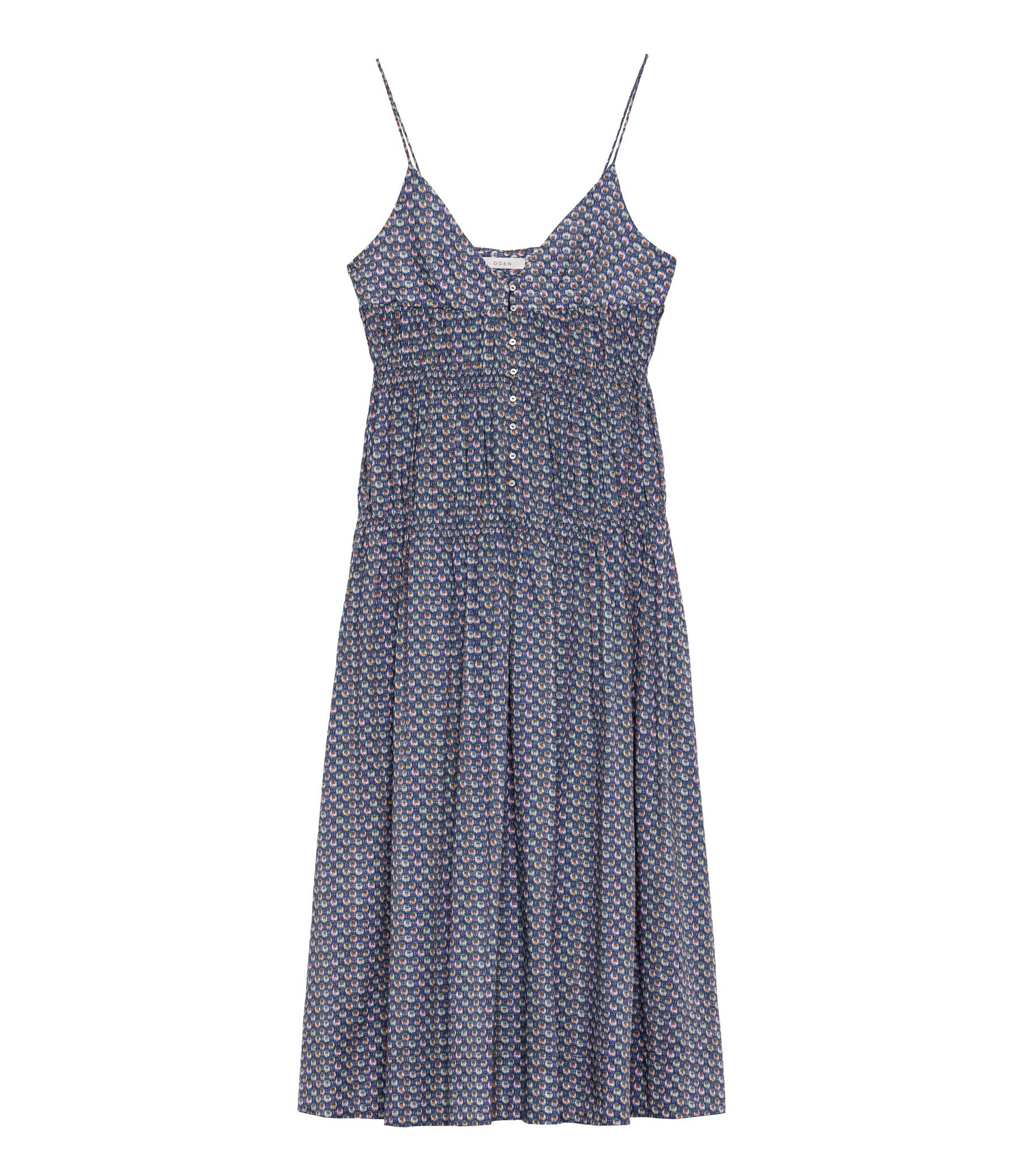 IRINA DRESS -- DAHLIA IKAT | SUMMER 24