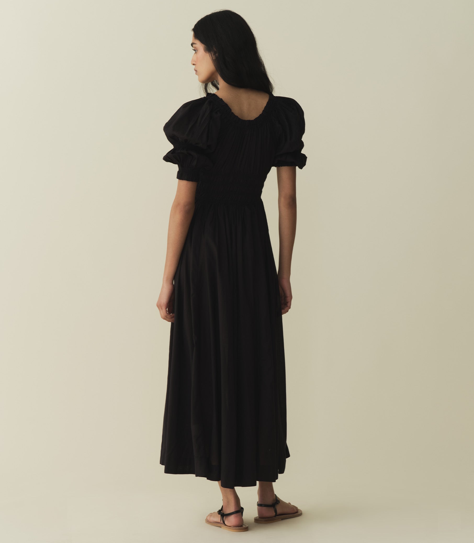 ISCHIA DRESS -- BLACK | CORE