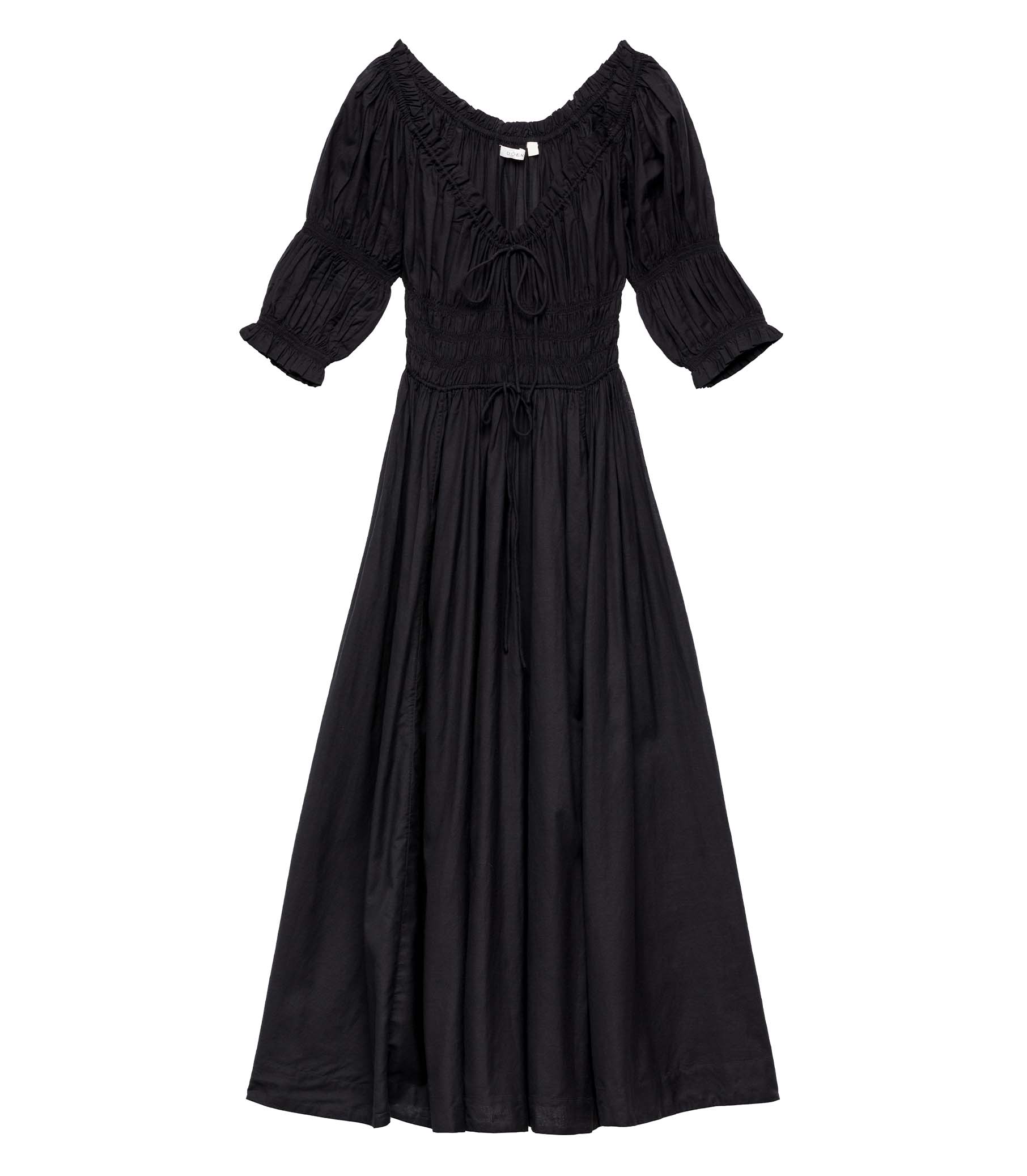 ISCHIA DRESS -- BLACK | CORE