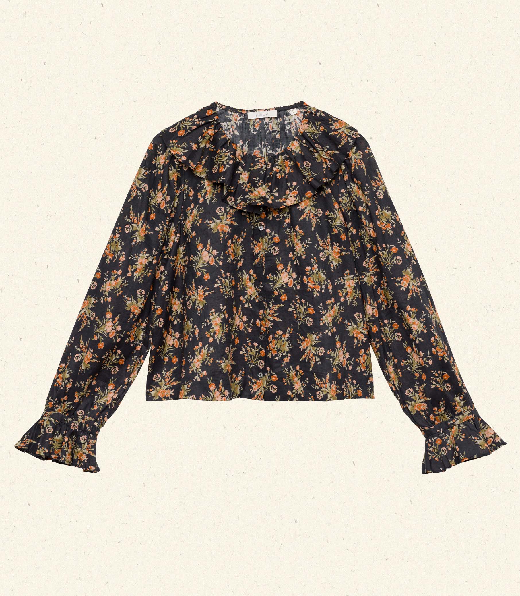 JAMIE TOP -- FOXGLOVE FLORAL | FALL 24