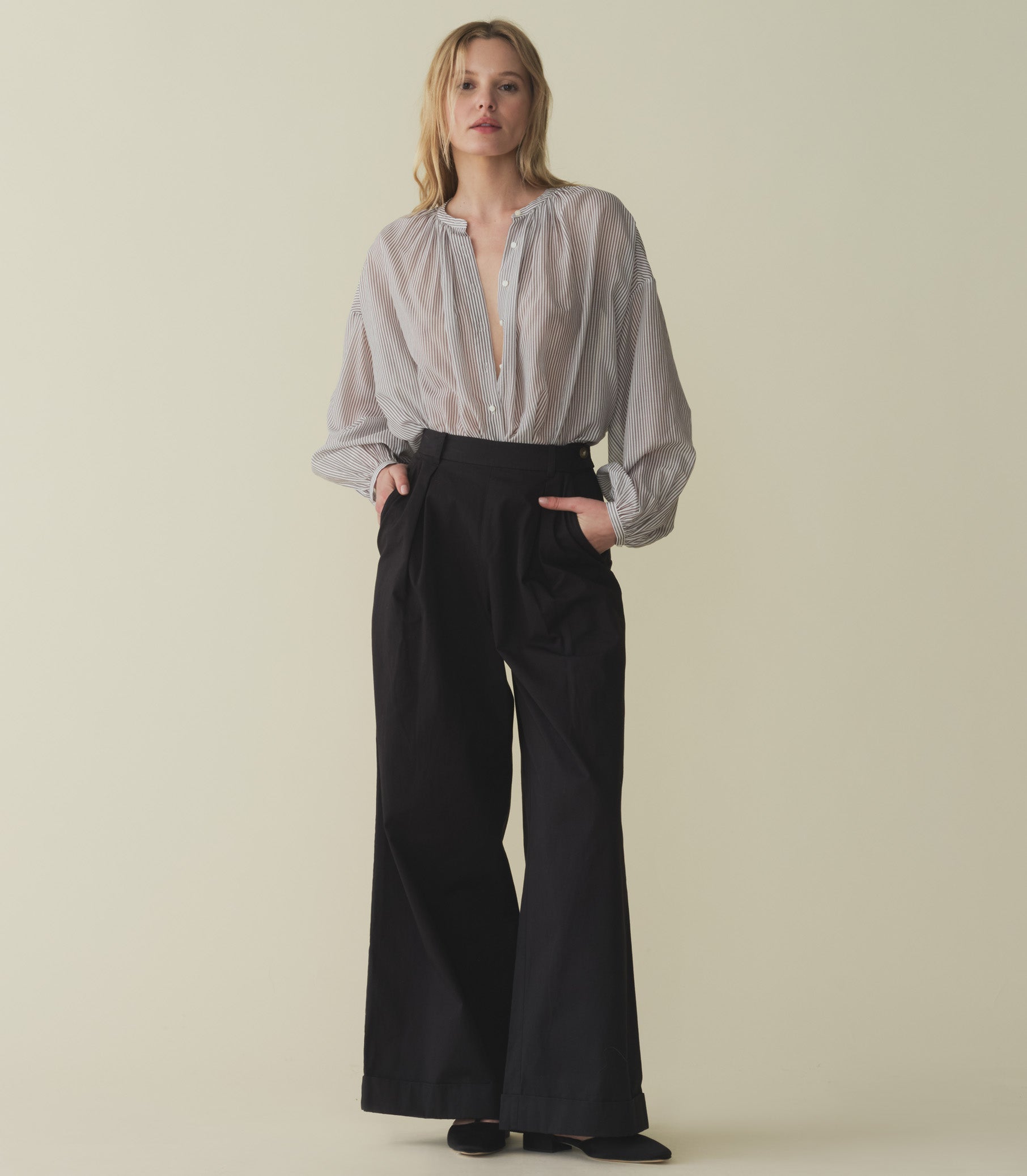 HILAIRE PANT -- BLACK | SPRING 24