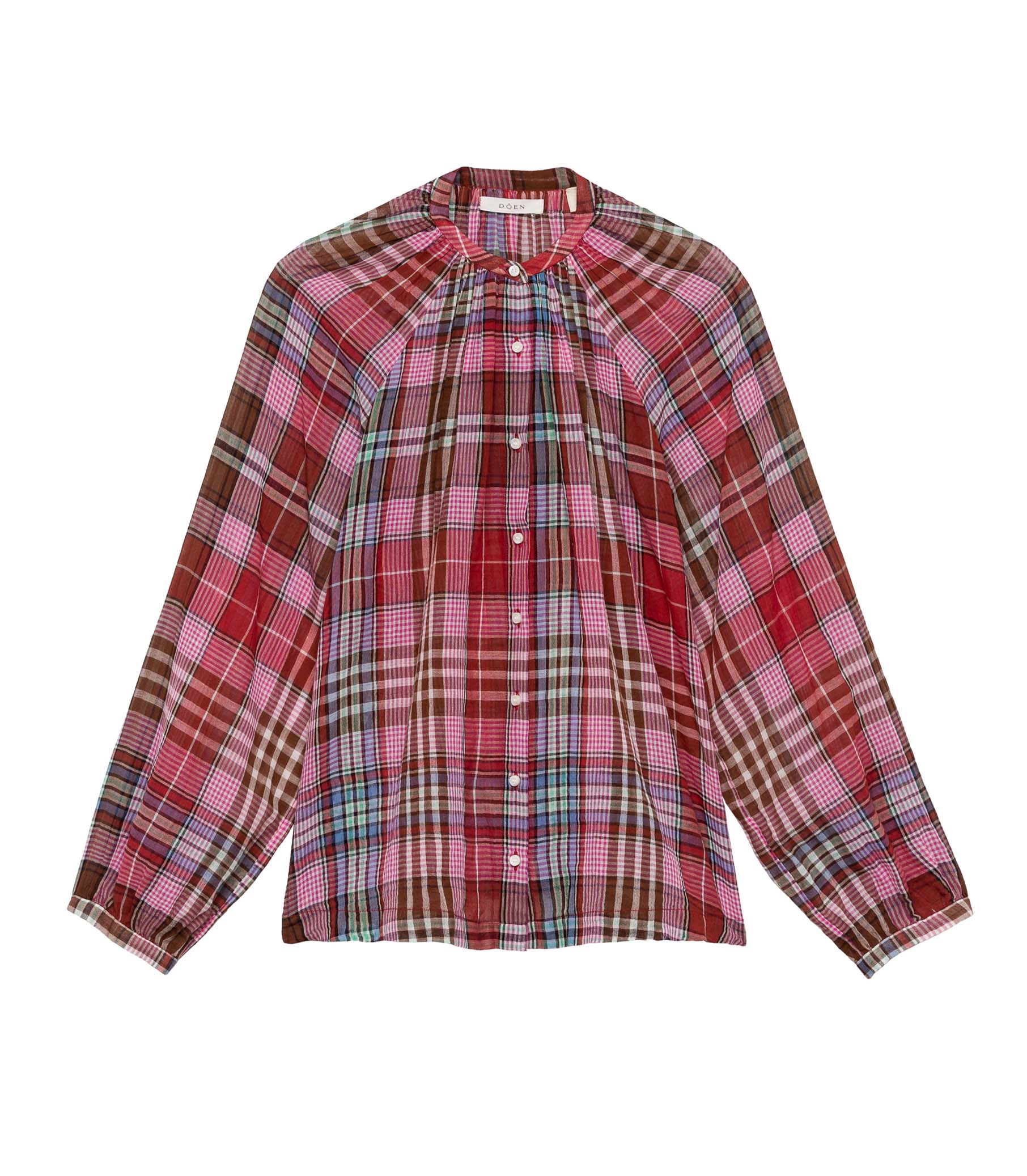 JANIS TOP -- FRANCINE PLAID | SUMMER 24