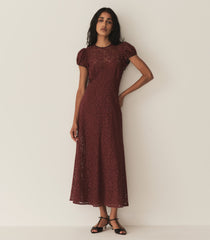 KATARINA DRESS -- BLACK CHERRY | FALL 24