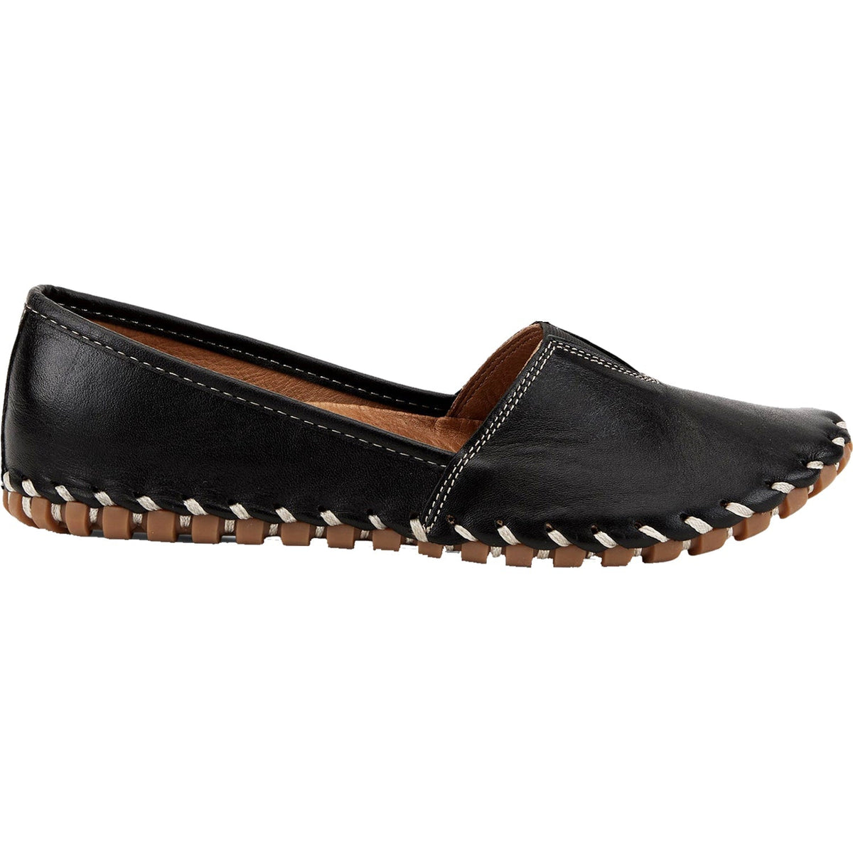 Women's Spring Step Kathaleta Black Leather