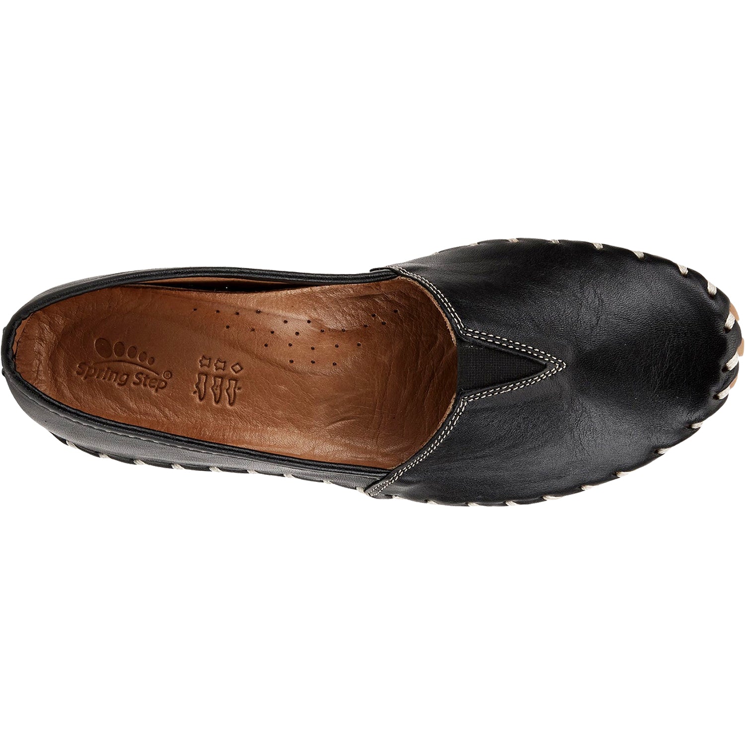 Women's Spring Step Kathaleta Black Leather