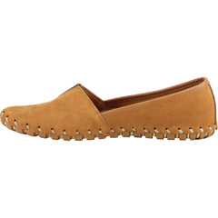 Women's Spring Step Kathaleta Camel Suede