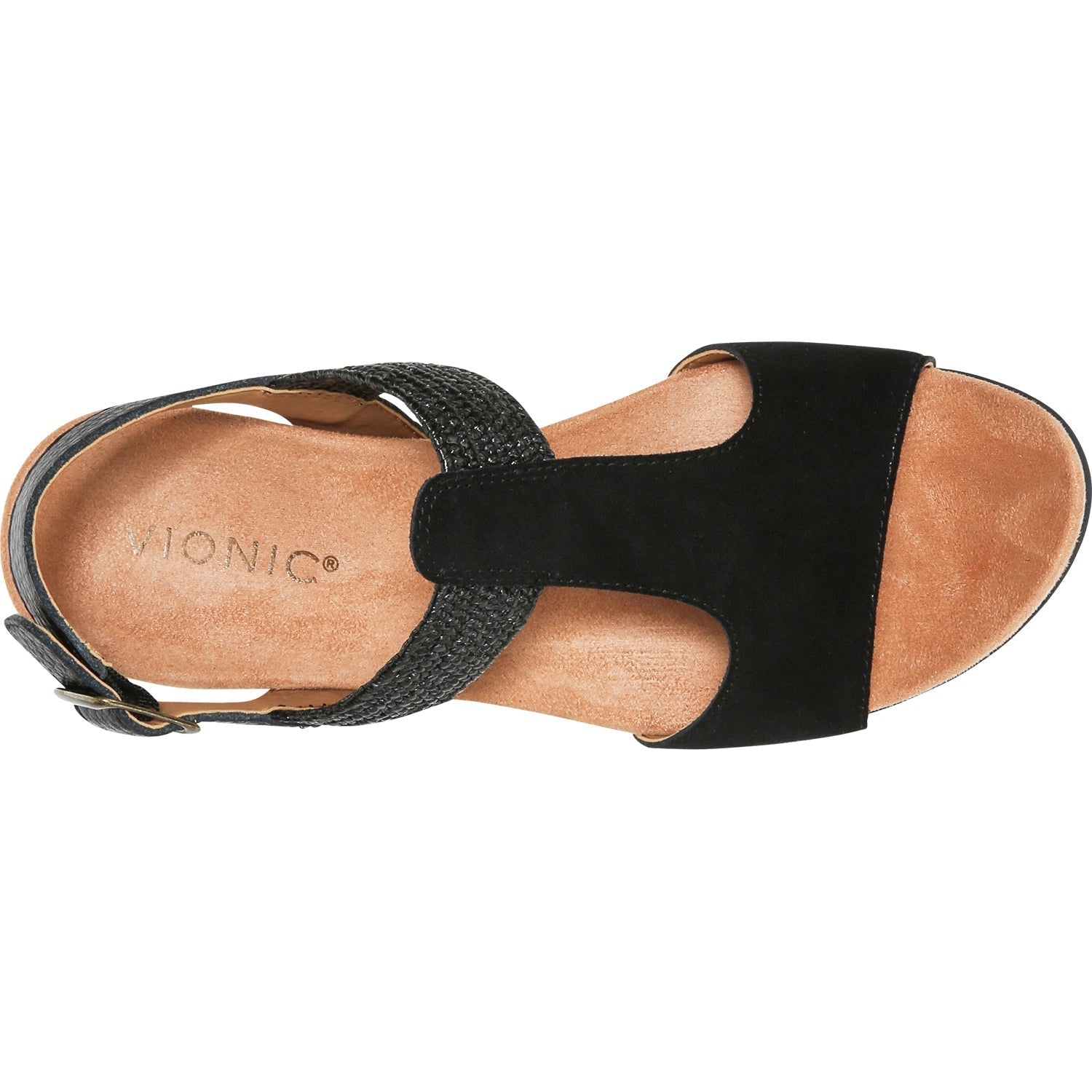 Women's Vionic Kaytie Black Suede/Leather