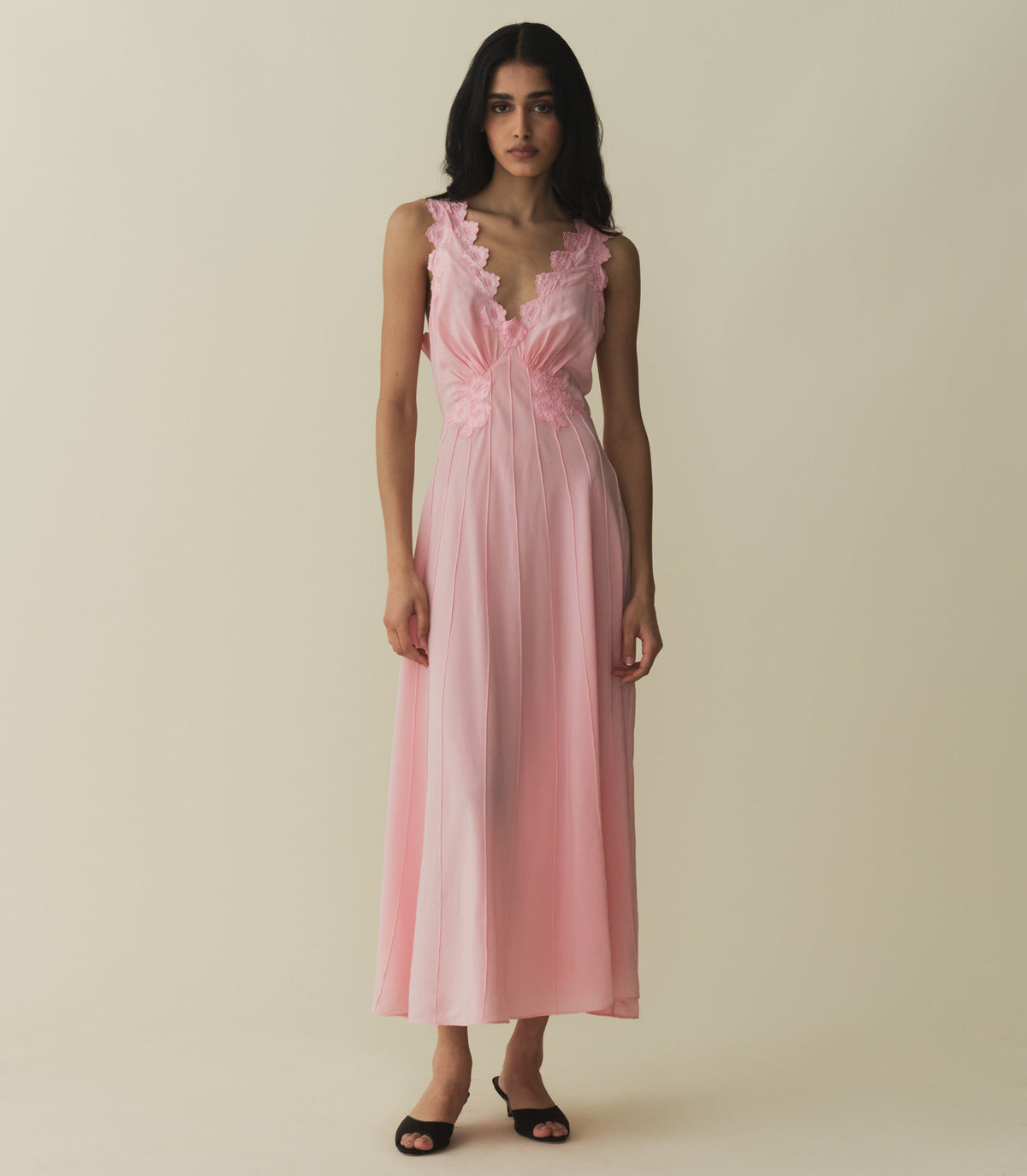 KELIS DRESS -- ABELIA PINK | SUMMER 24